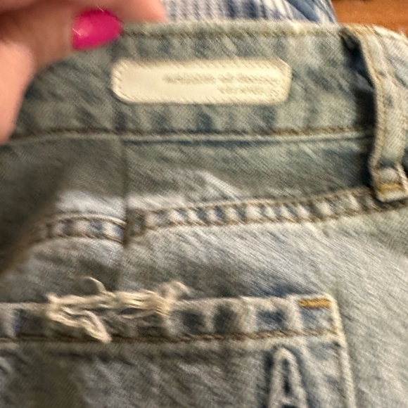 Articles of Society distressed Jean skirt - Picture 8 of 9